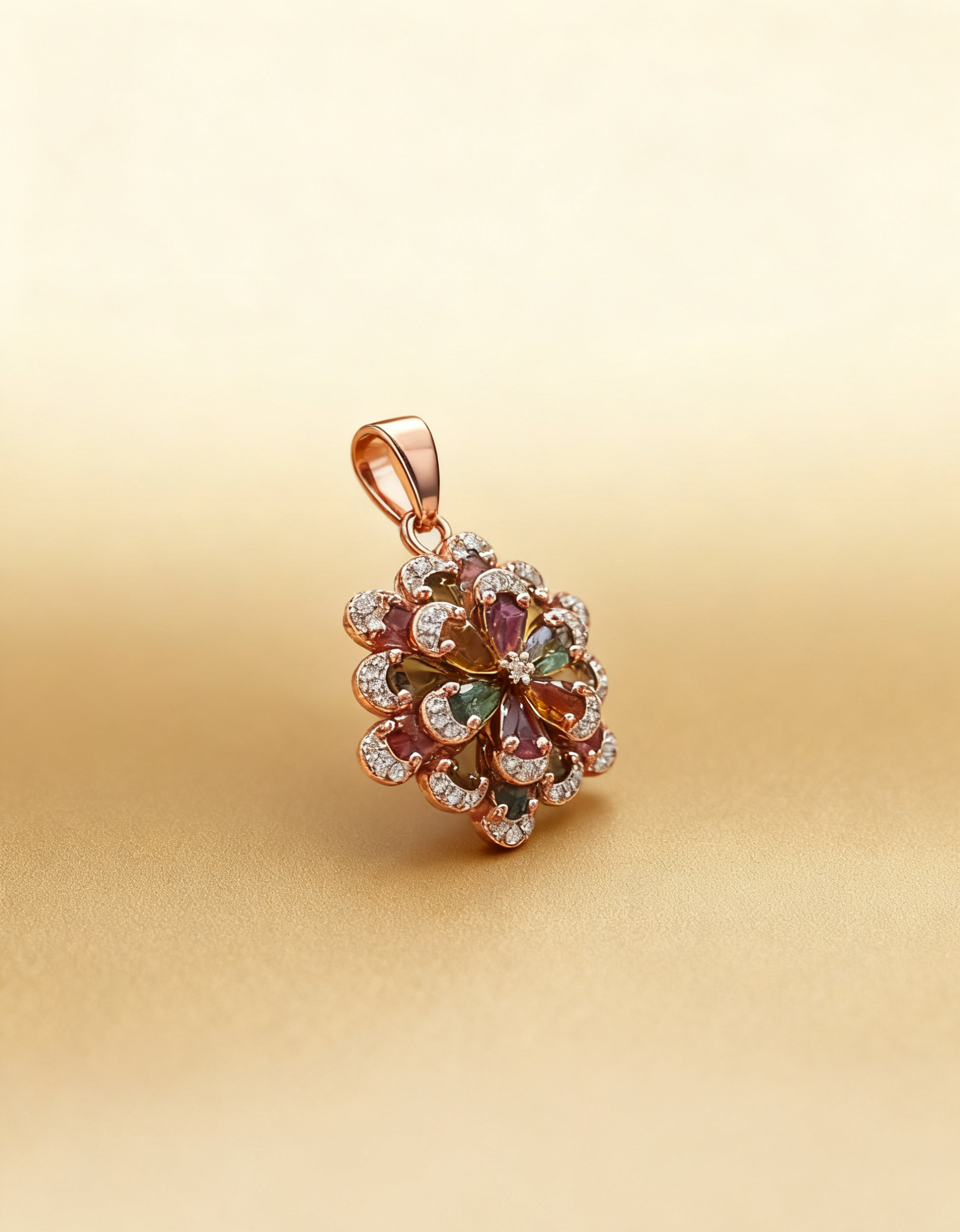S925 Tourmaline Pendant