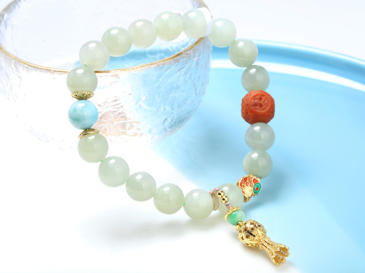 Bespoke Hetian Yu Jade Bracelet