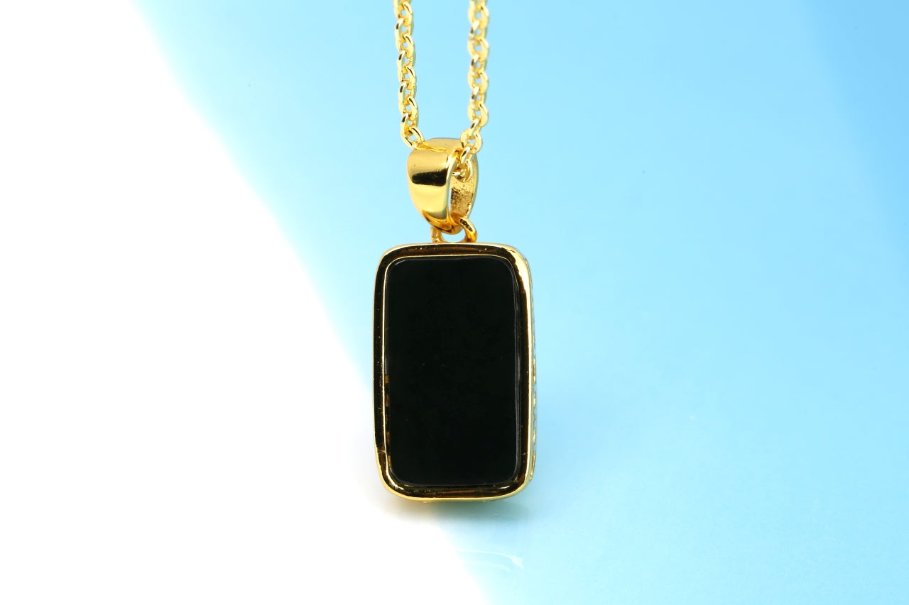 Natural Hetian Yu Jade "Ping An Pai" Pendant | Minimalist Talisman of Peace