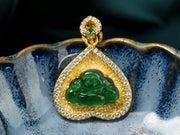 Buddha jadeite pendant.