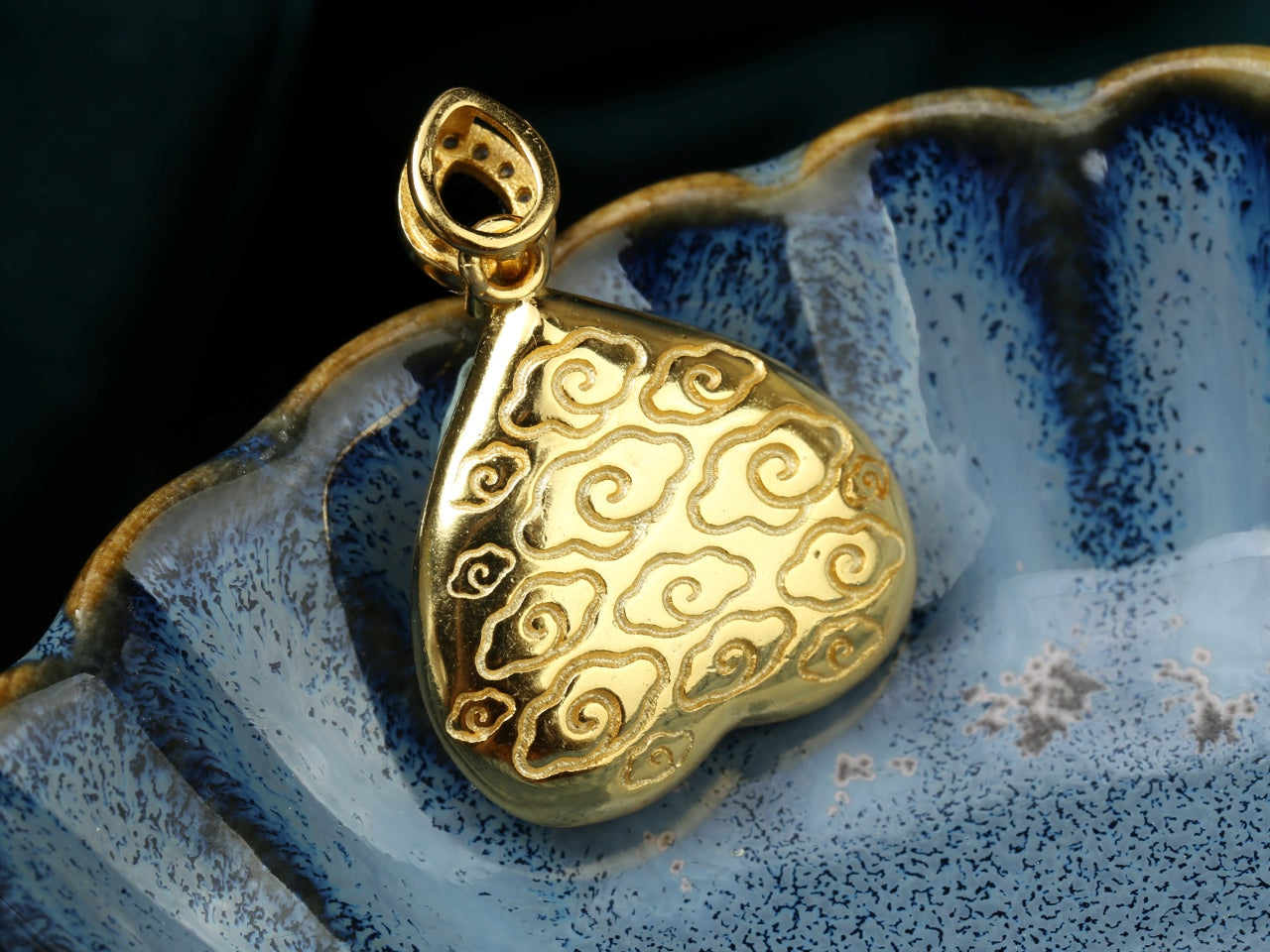 Buddha jadeite pendant.