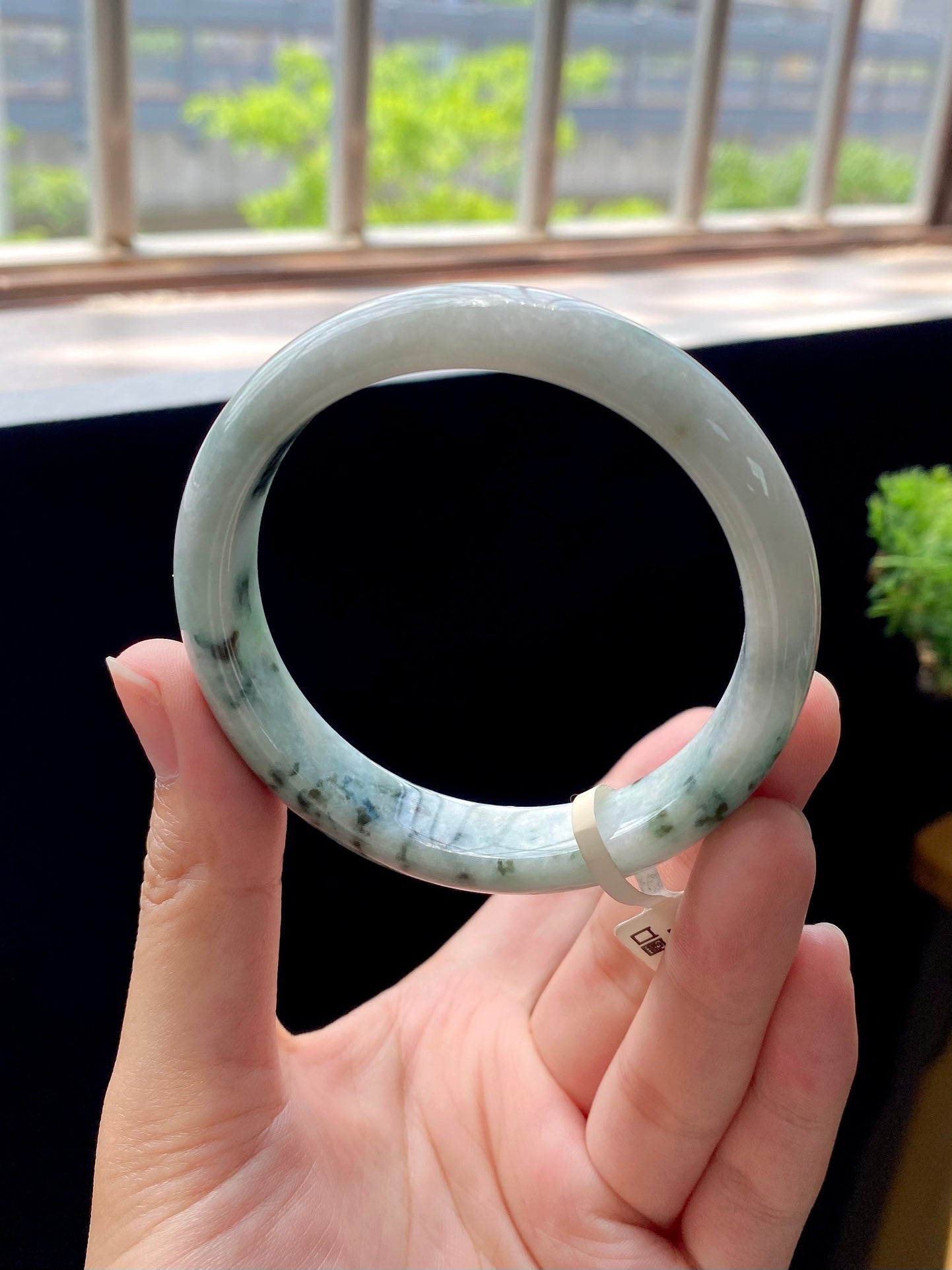 Floral Drifting Round Bangle (Finished, Crack Special Offer) | Item No. HYY-33090 | Size O57.2-125-7.7