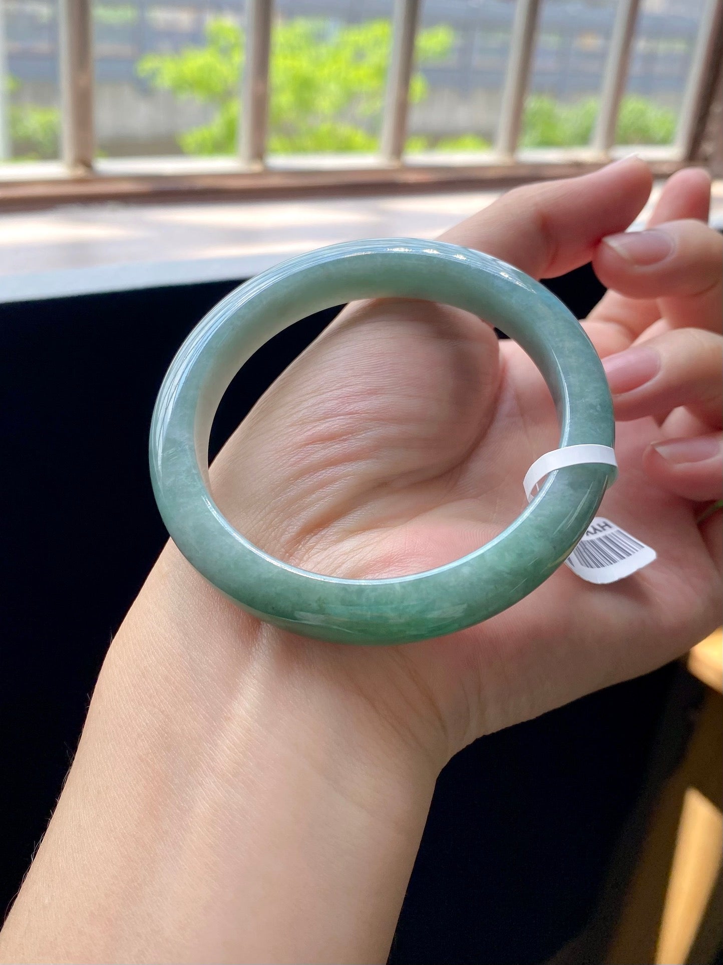 Lake Blue Round Bangle