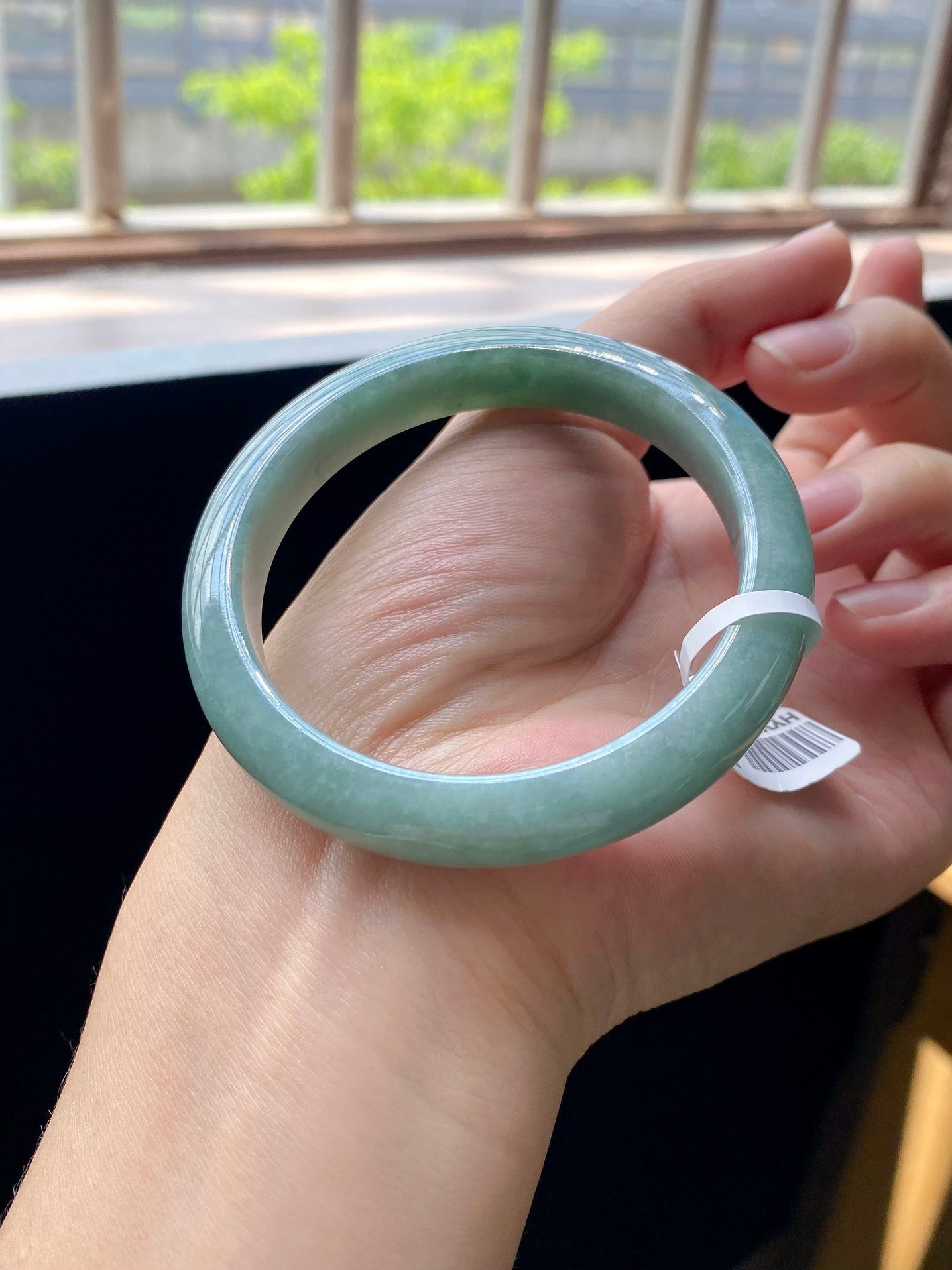 Lake Blue Round Bangle