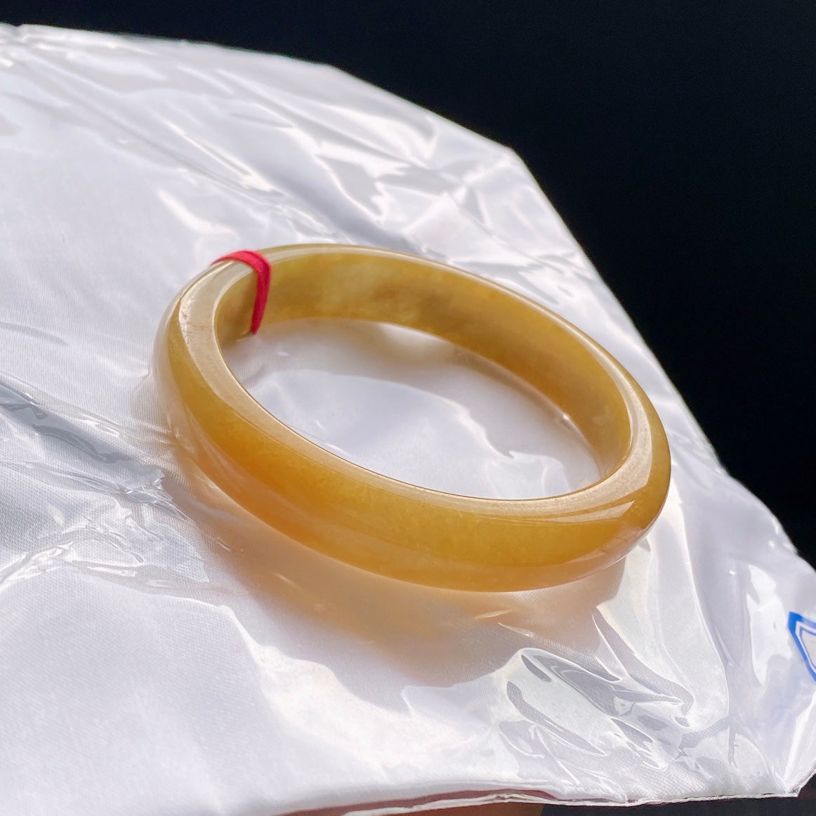 Yellow Jadeite Bangle