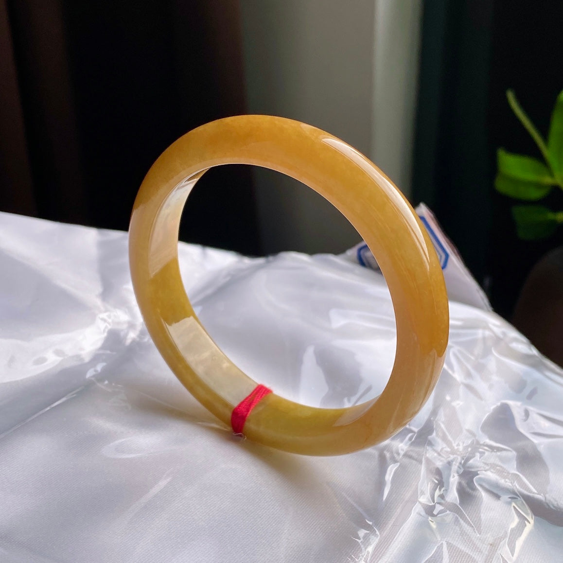 Yellow Jadeite Bangle