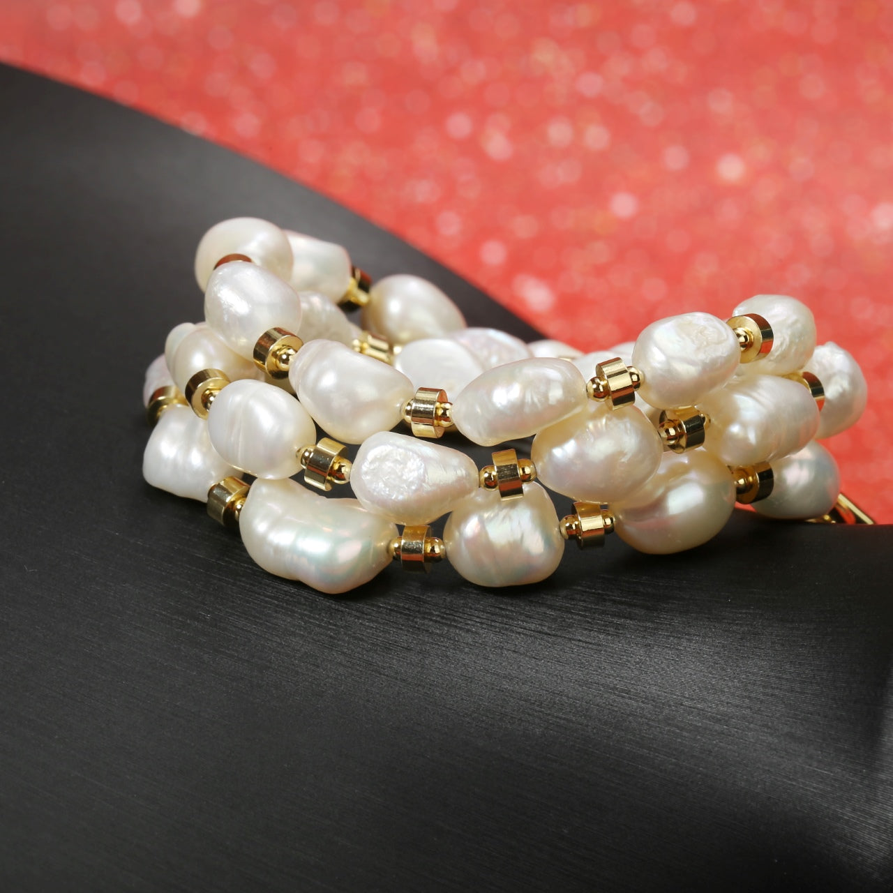 Alloy Pearl Necklace