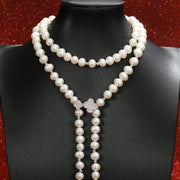 Freshwater Pearl Clover Necklace