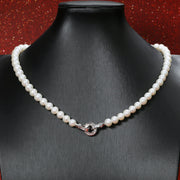 Freshwater High-Luster Pearl Necklace