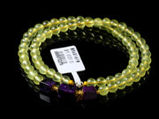 18K Gold NecklaceGrape & Sugilite