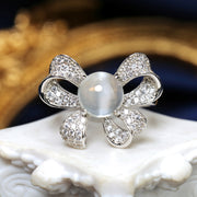 S925 Silver Blue Moonstone Ring