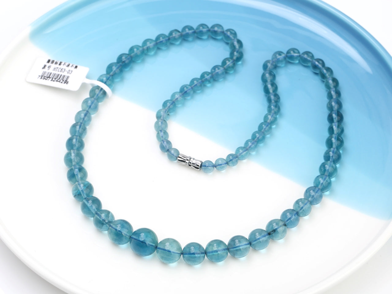 Blue Fluorite Tower Necklace