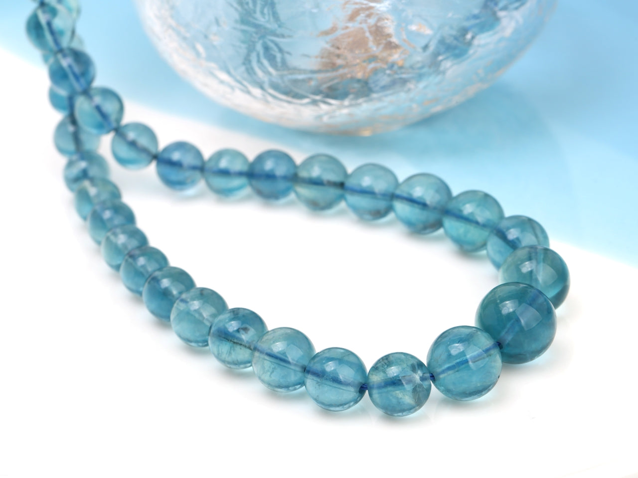 Blue Fluorite Tower Necklace