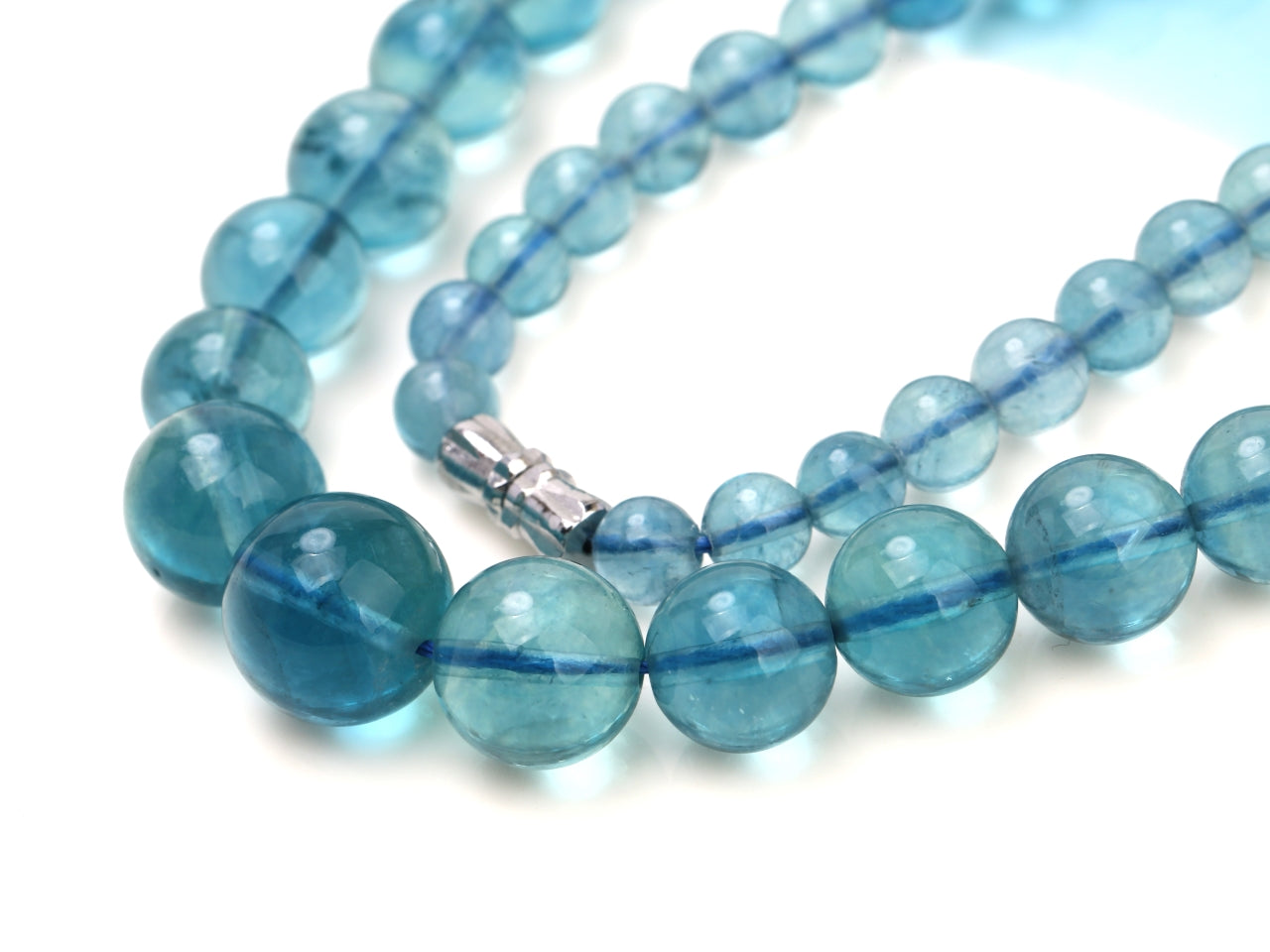 Blue Fluorite Tower Necklace