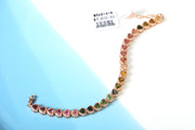 S925 Sterling Silver Tourmaline Bracelet