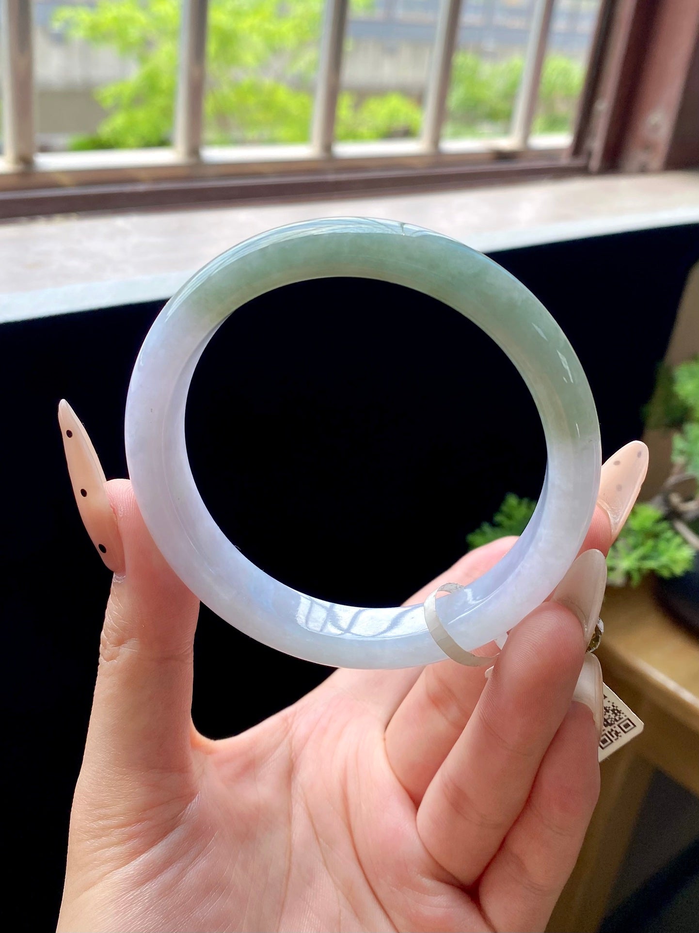 Clear Sky Base Princess Bangle (Oval Shape)
