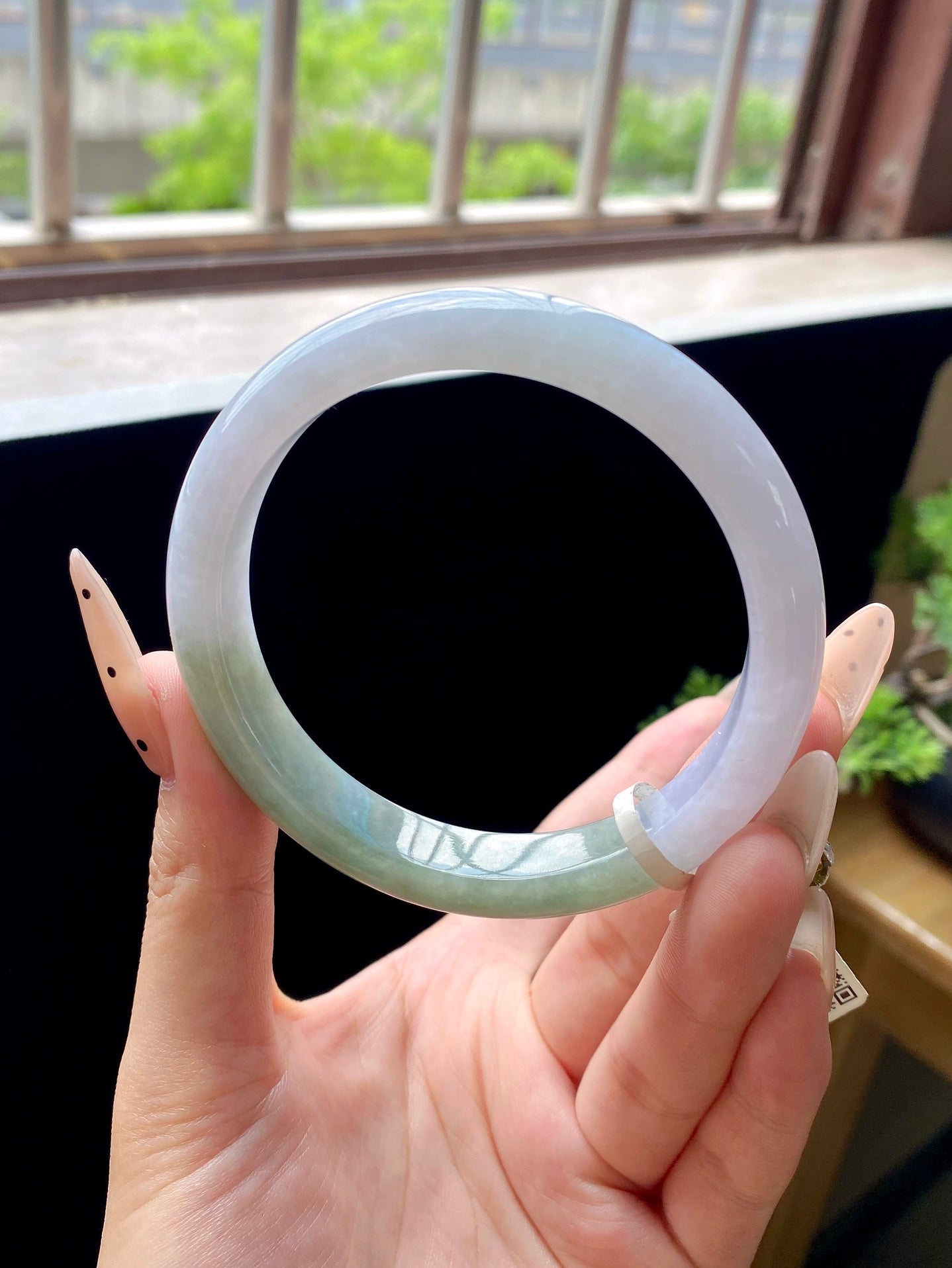 Clear Sky Base Princess Bangle (Oval Shape)