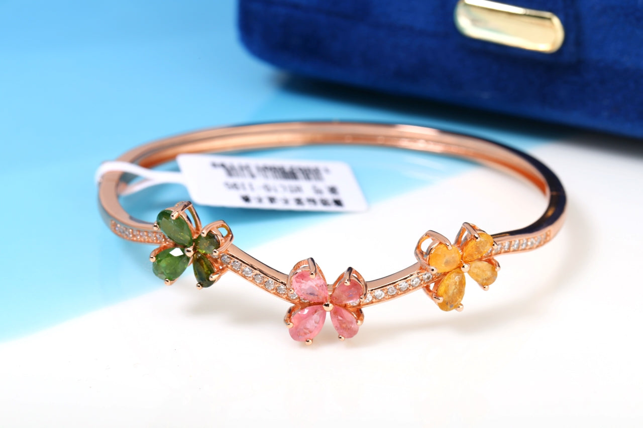S925 Tourmaline Bracelet