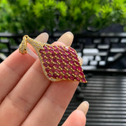 S925 Ruby Pendant