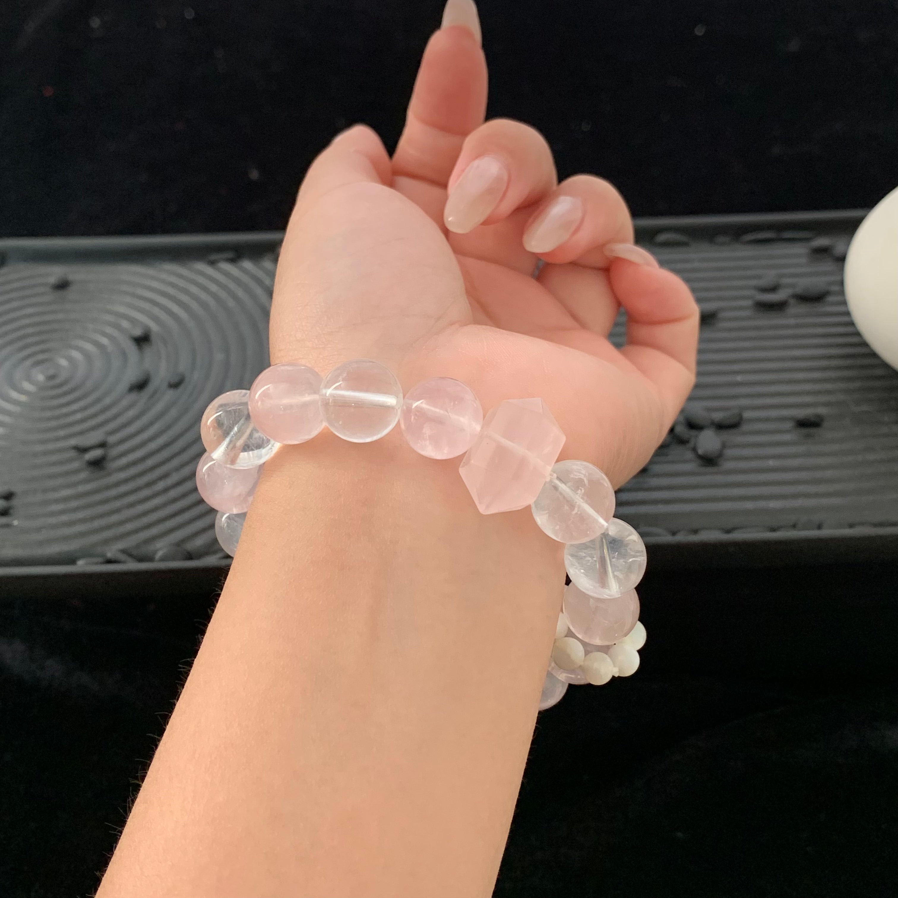 Multi - Gem Crystal Bracelet (11mm+)