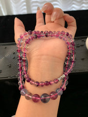 Thousand - Layer Fluorite Tower Necklace