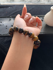 Yellow Tiger's Eye Bracelet (12mm+)