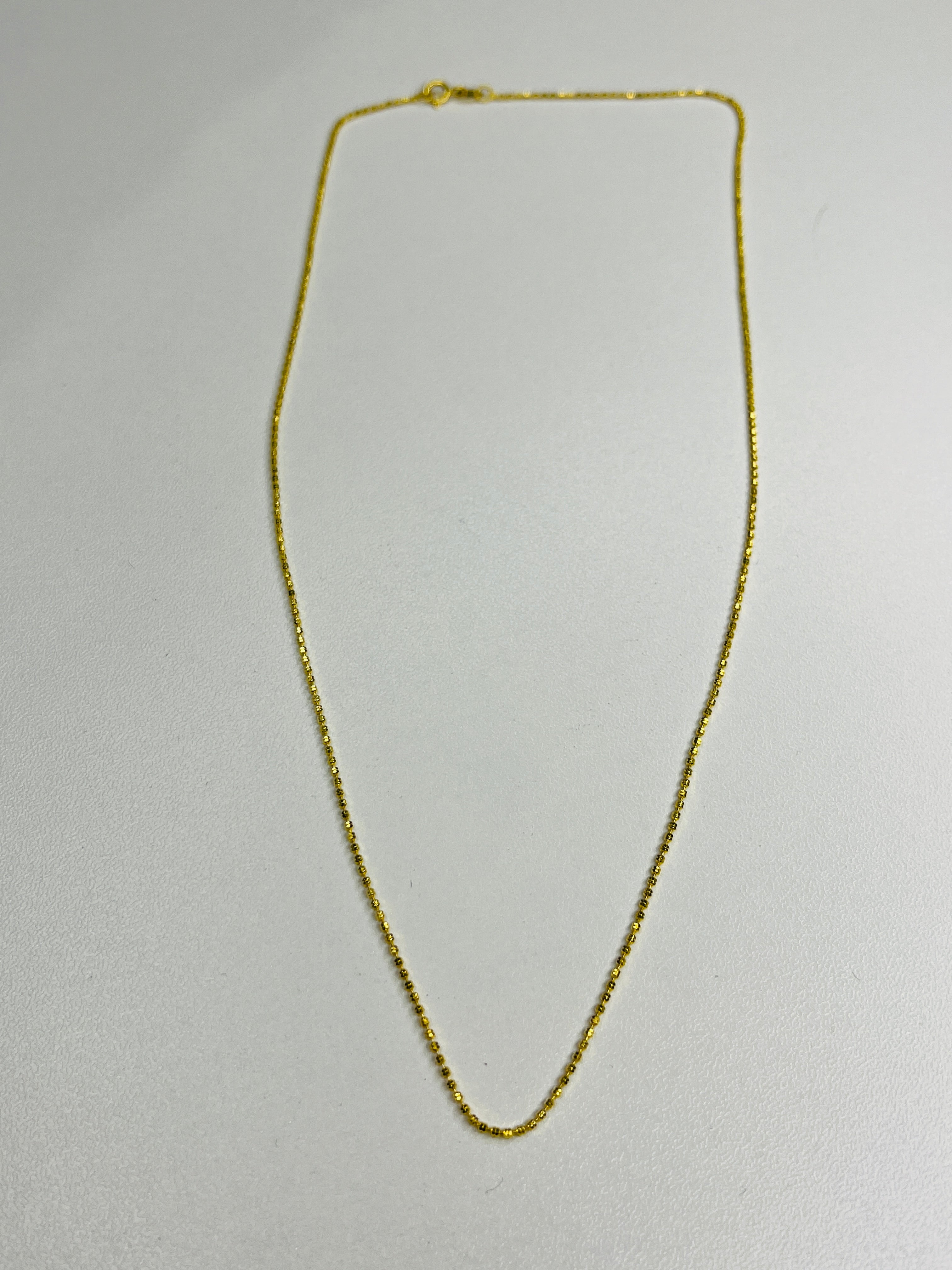 Gold-Plated Silver Necklace