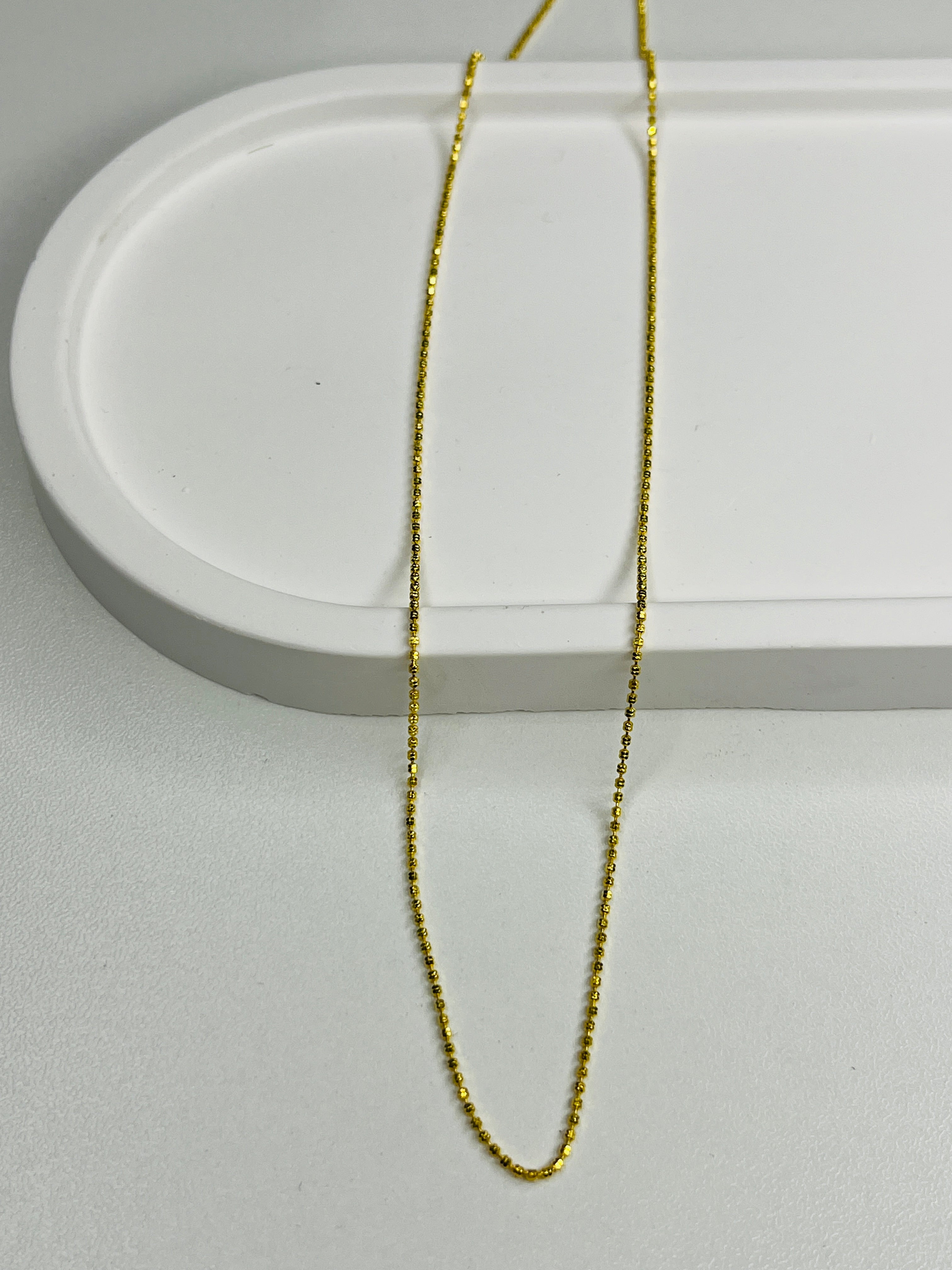 Gold-Plated Silver Necklace