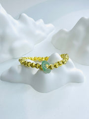 Cat's Eye Donut Beaded Bracelet