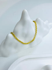 Gold Phoenix Tail Chain Necklace