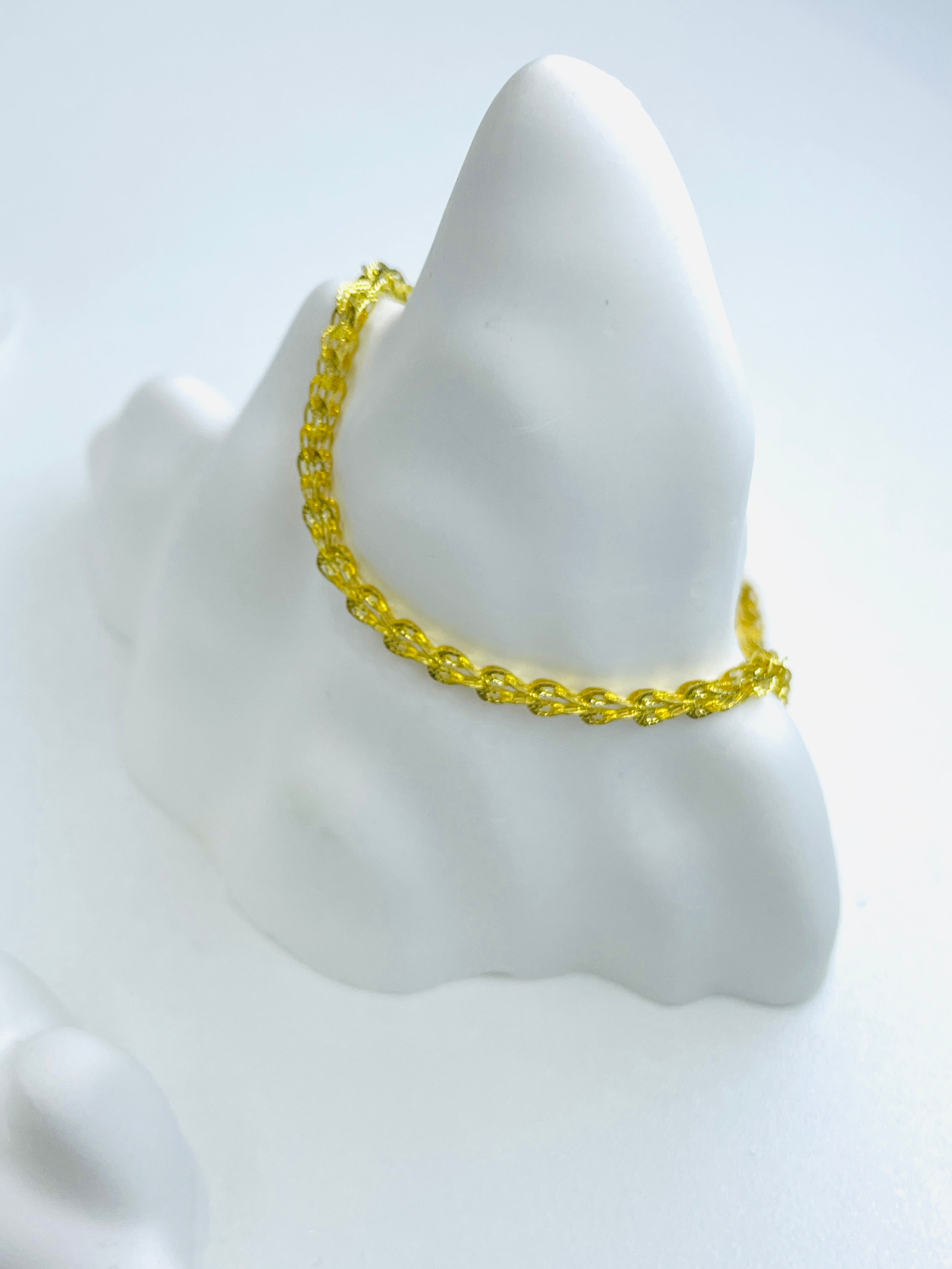 Gold Phoenix Tail Chain Necklace