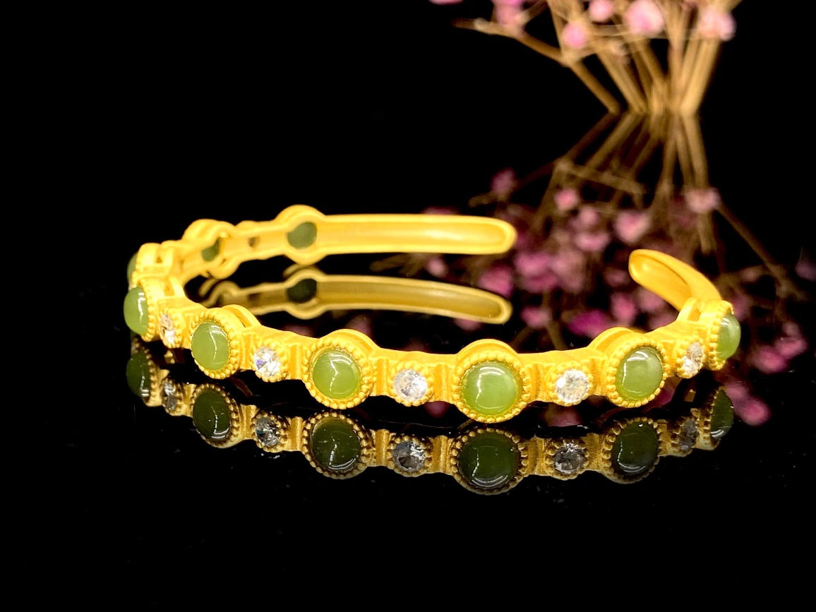 S925 Hotan Jade Bracelet