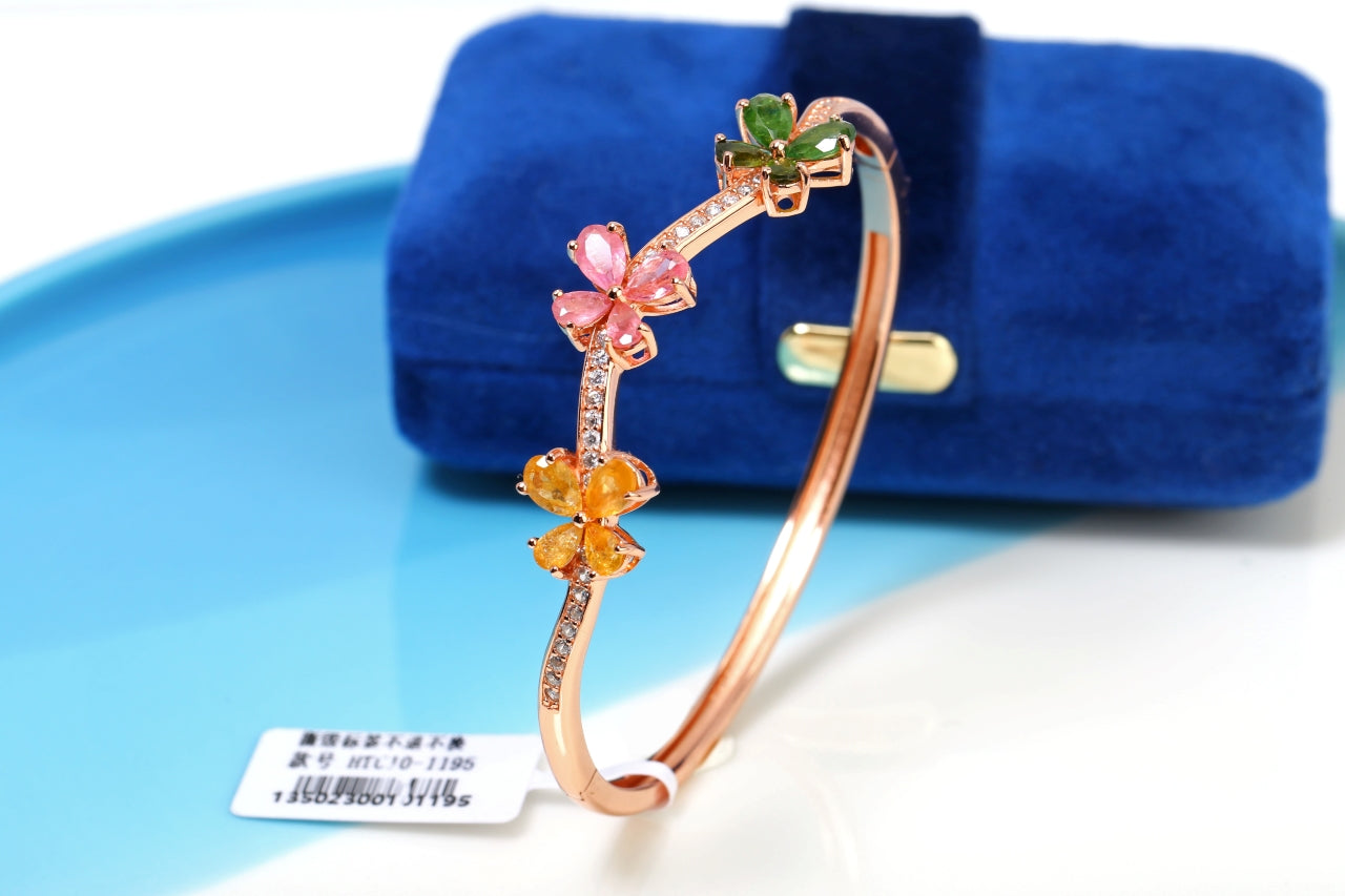 S925 Tourmaline Bracelet