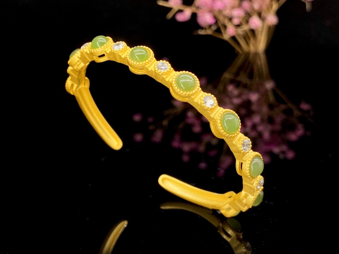 S925 Hotan Jade Bracelet