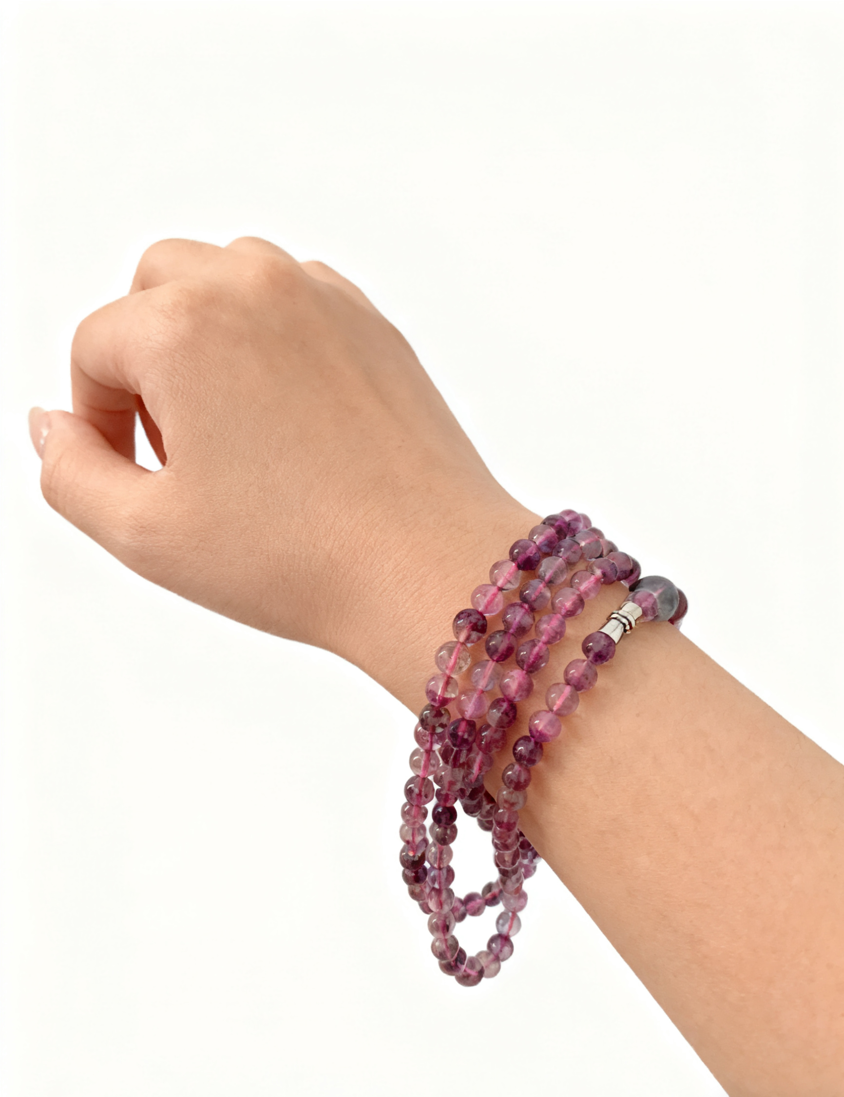 Thousand - Layer Fluorite Tower Necklace