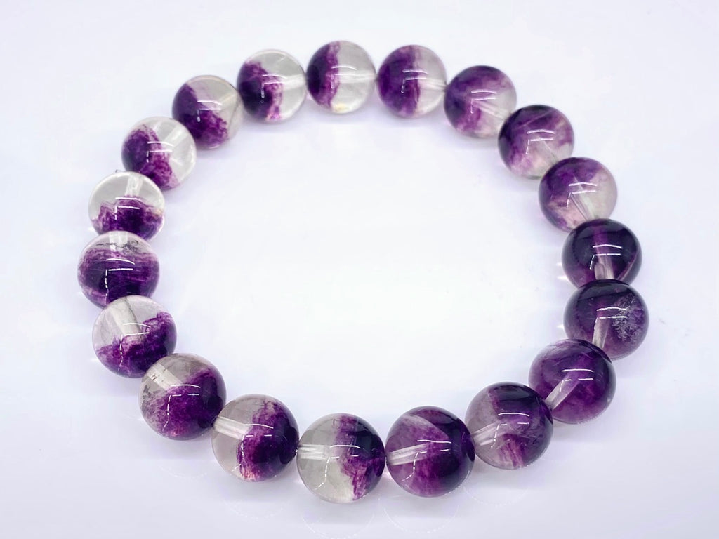 Purple Fluorite Treasure Pot Bracelet 10mm+📿