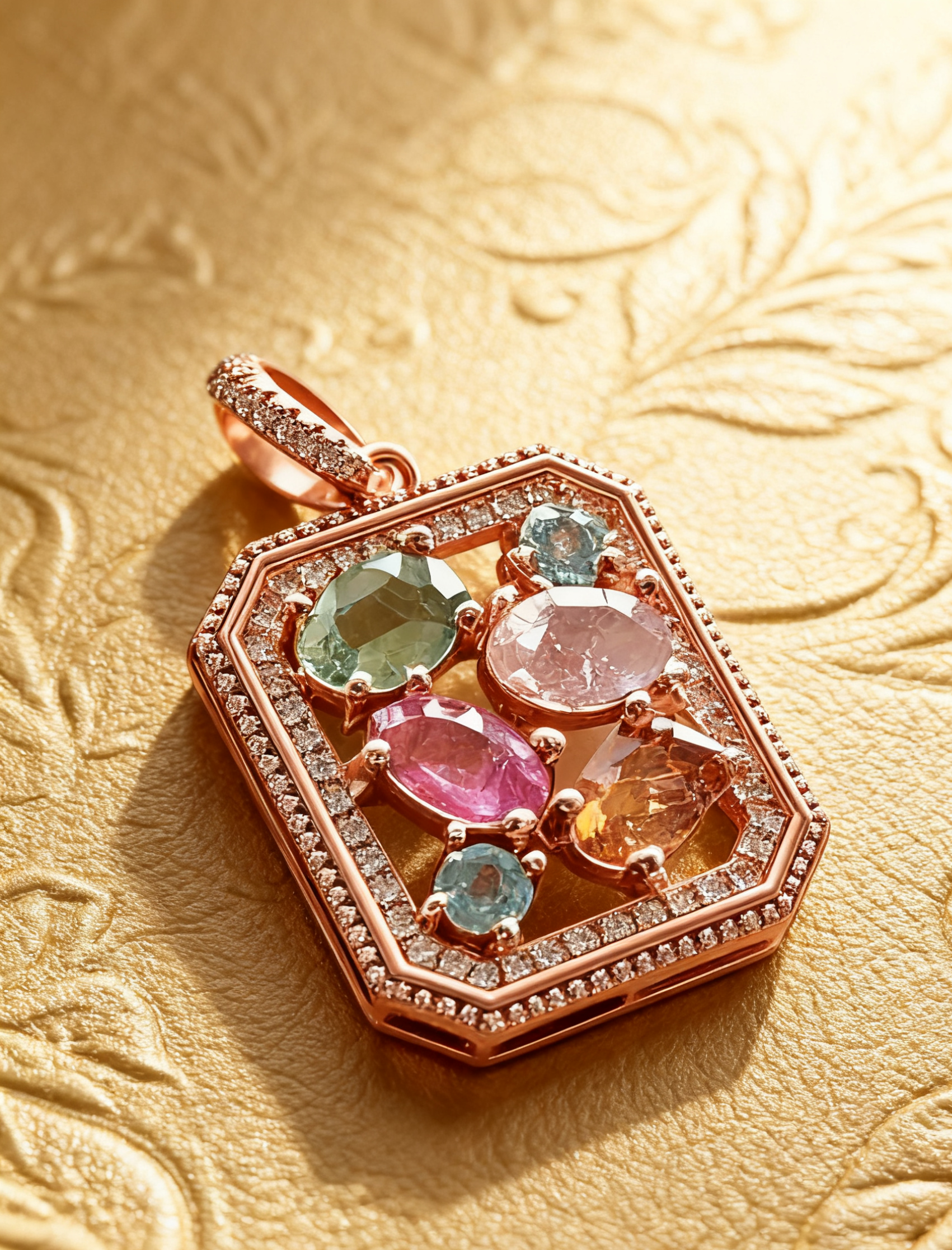 S925 Tourmaline Pendant