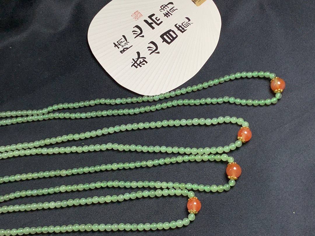 Hetian Yuqing Water Collar Chain