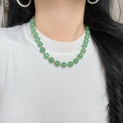 10mm Noble Wizard of Oz Aventurine Necklace