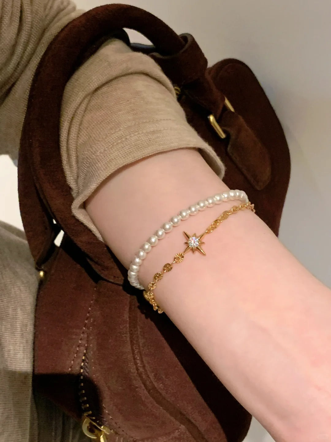 Sparkling Lucky Star Women's Bracelet