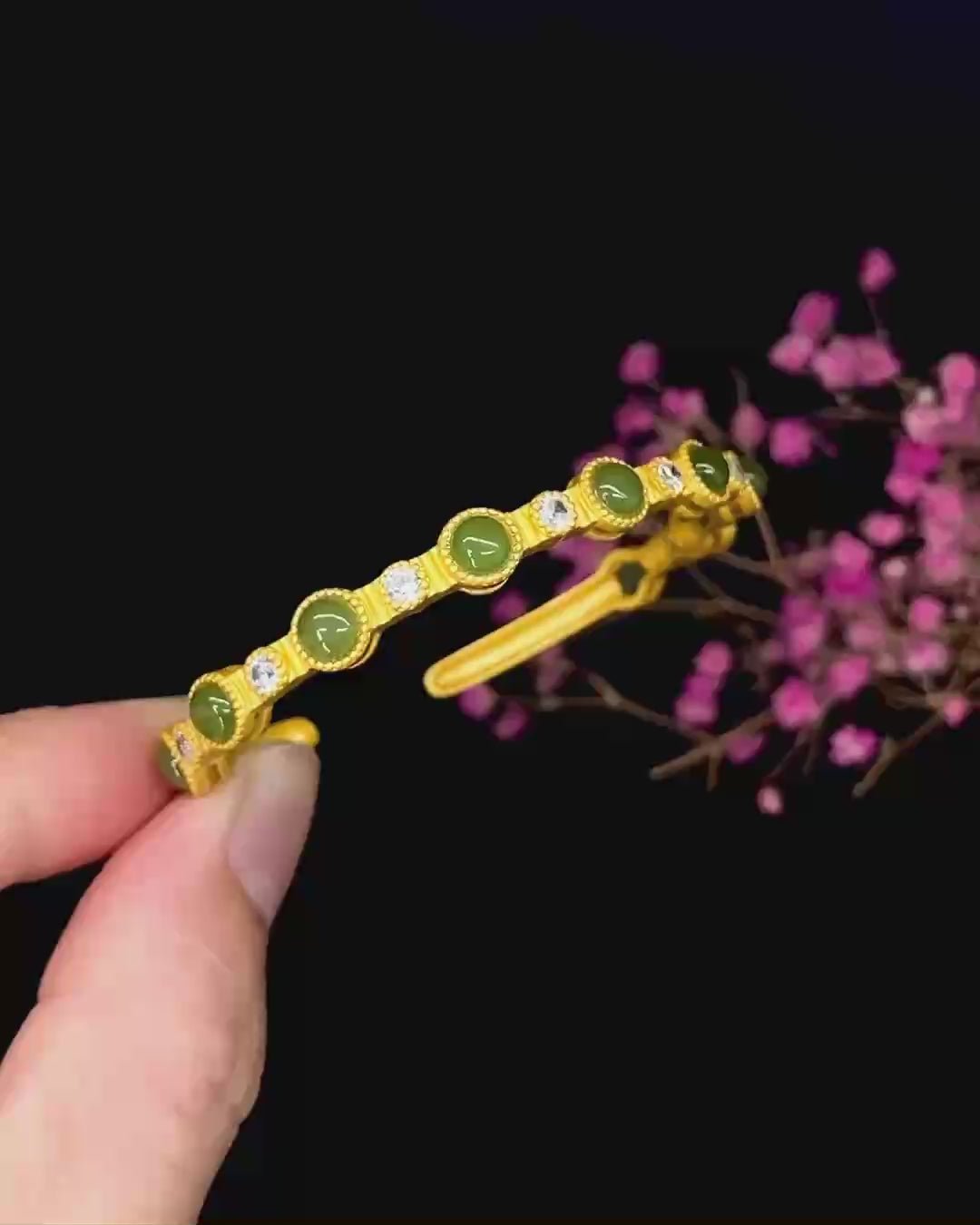 S925 Hotan Jade Bracelet